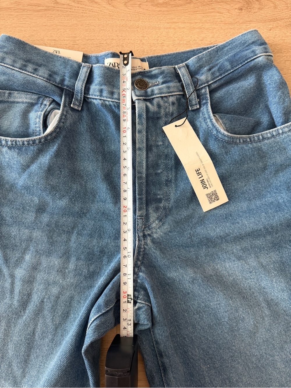 Zara Relaxed Wide-Leg Jeans - Picture 7 of 8
